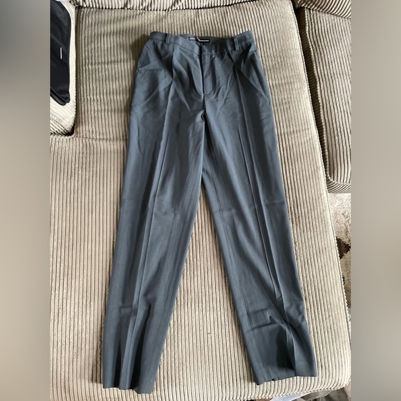 Ellen Tracy Pants - Linda Allard Ellen Tracy Straight Ankle Dress Pants Gray Size 4
